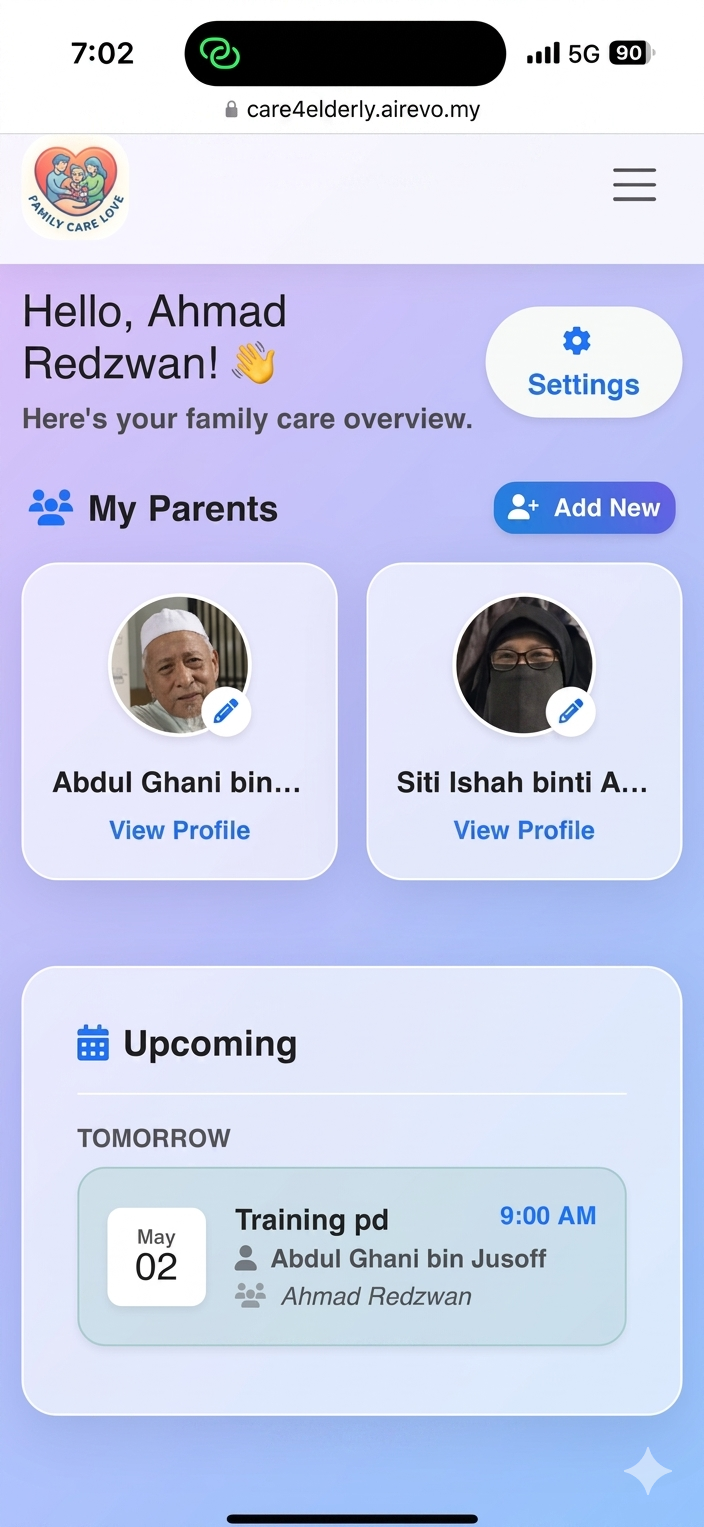 Care4Elderly (Family Care Love)