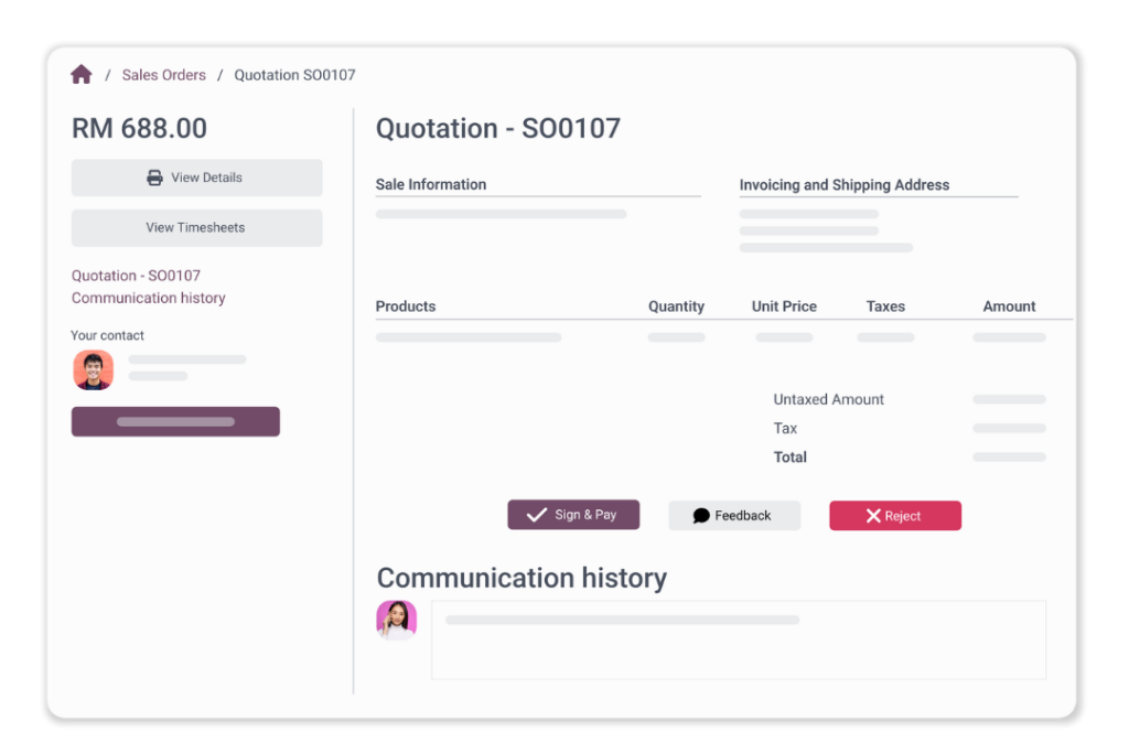 Sales & CRM screenshot 2