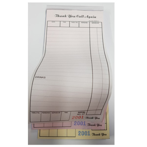 93×196 2Ply Large Docket Book (100 Booklets)