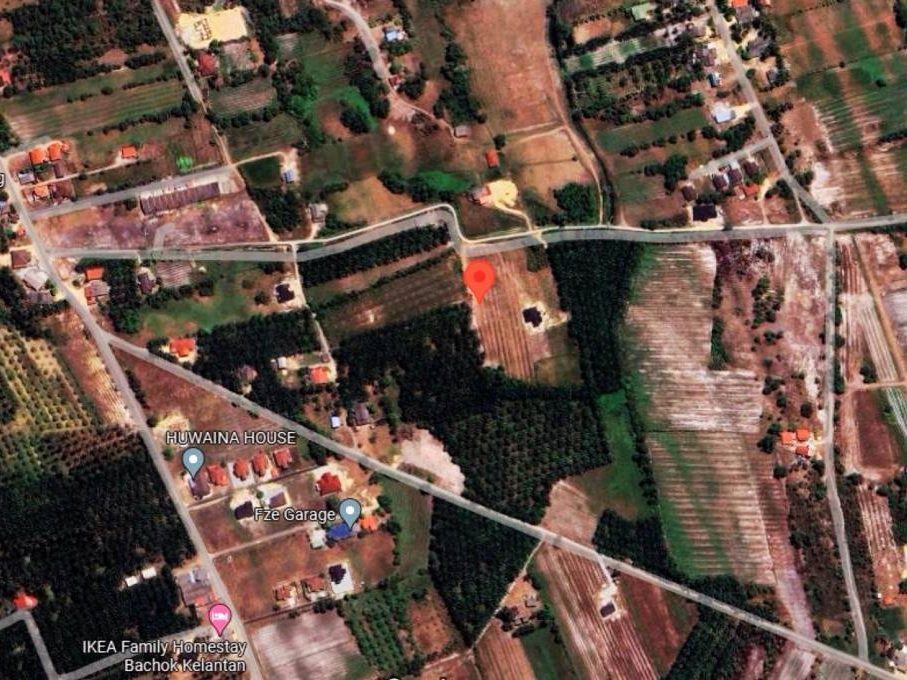 Tanah Banglo Telong Bachok Kelantan 4811 Sqft Kampung