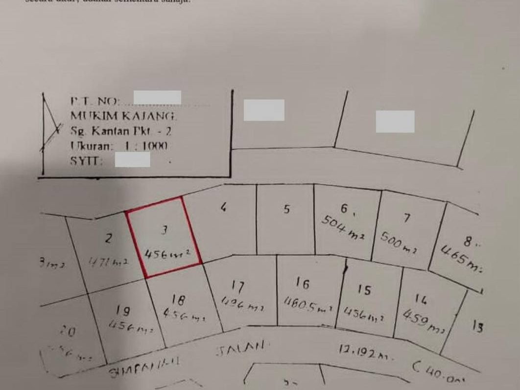 Tanah Bangunan 4908 sqft Kajang Geran Individu Infra Lengkap Berdekatan Saujana Impian