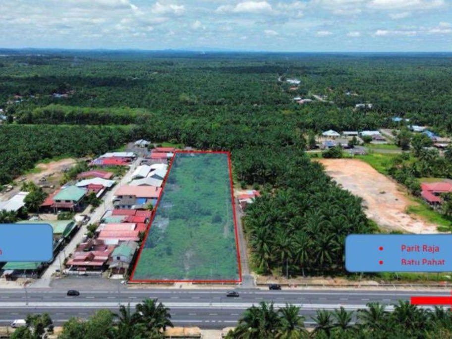 Tanah Industri 32453 sqft Sri Gading Batu Pahat Freehold Tepi Jalan Utama Sesuai Petrol Station