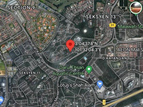 Tanah Lot Bungalow Seksyen 9 Bandar Shah Alam Selangor Corner Lot 14,574 sqft