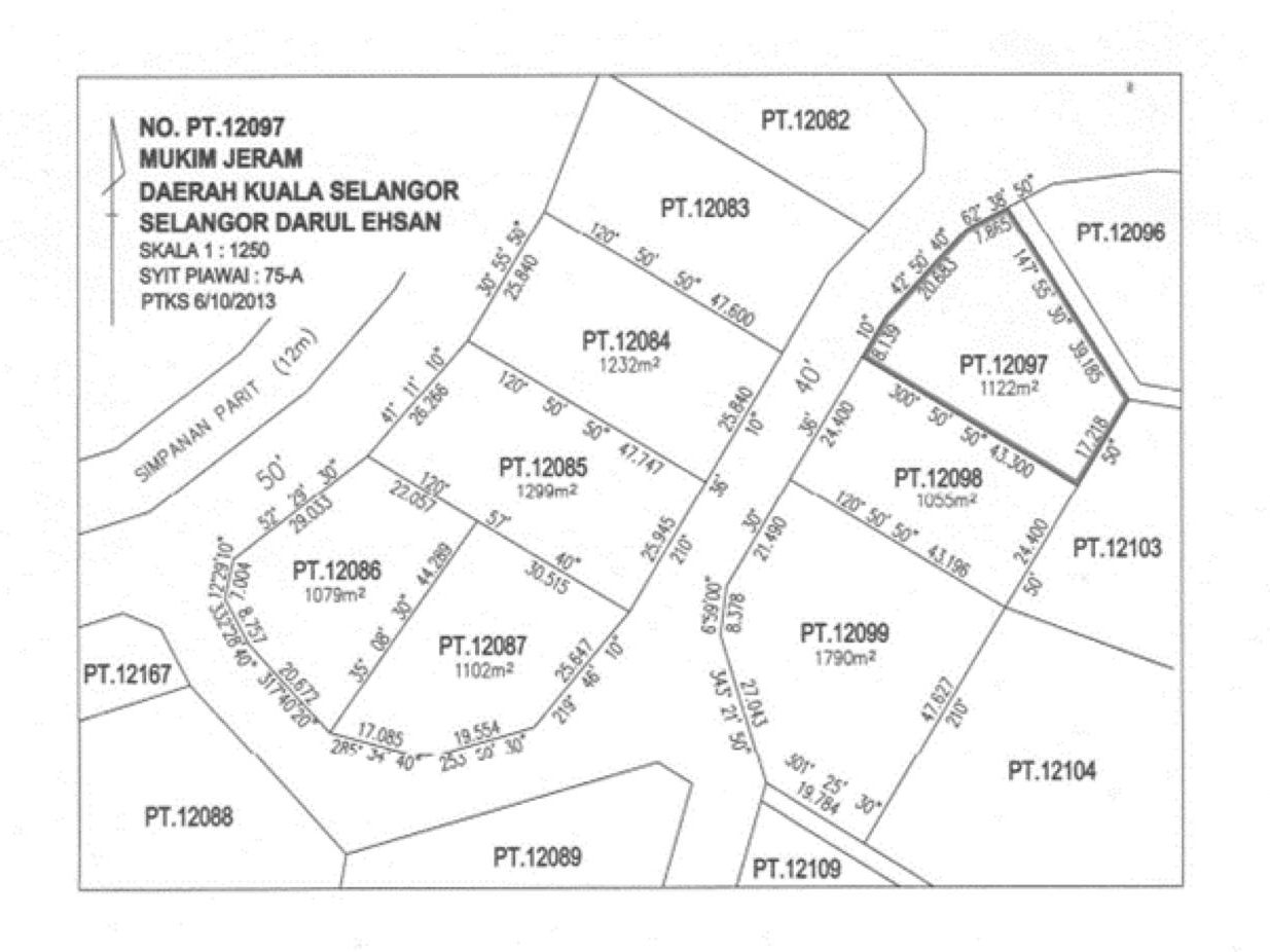 Tanah 21,600 sqft Ambang Suria Puncak Alam Selangor Zoning Bangunan