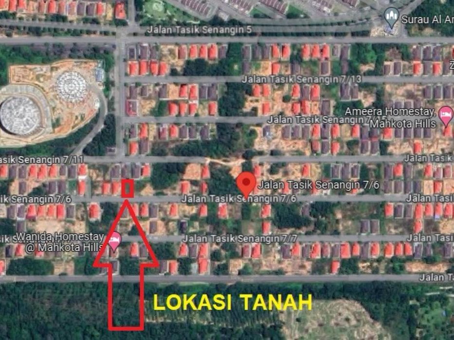 Tanah Lot Banglo Tasik Senangin Bandar Akademia Lenggeng Seremban 4004 Sqft Freehold