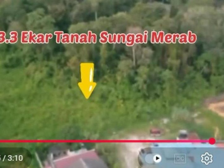 Tanah Bangunan 3.32 Ekar Freehold Kg Sg Merab Luar Bangi Selangor