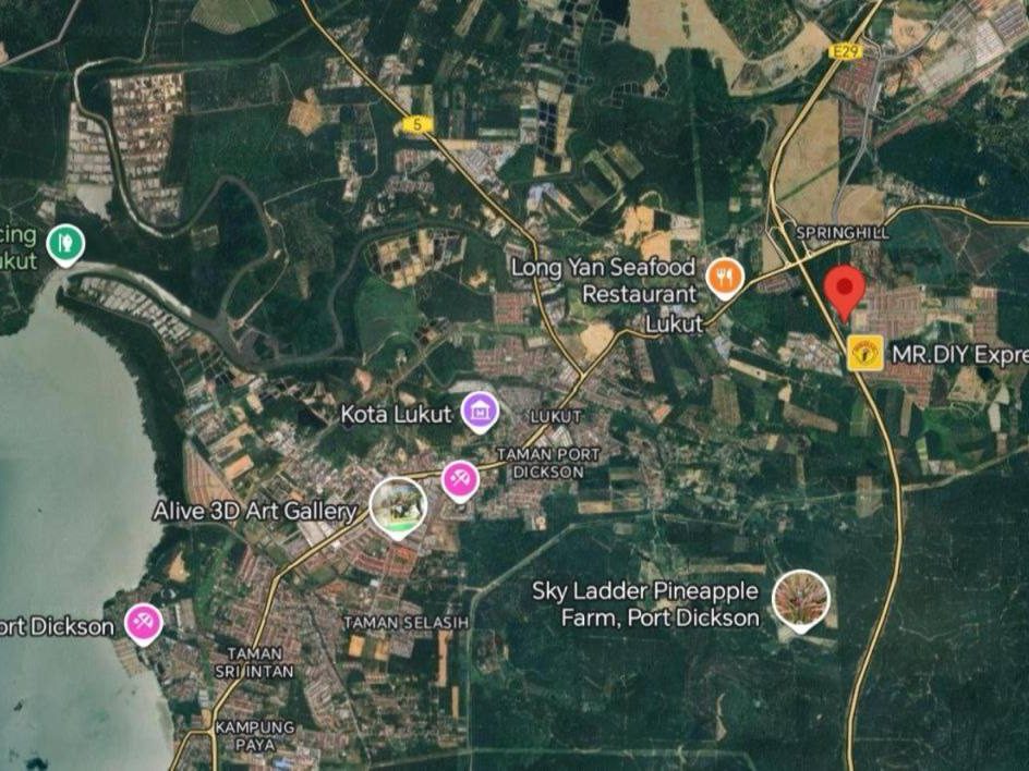 š” TANAH KEDIAMAN 5.8 EKAR | LUKUT, PORT DICKSON