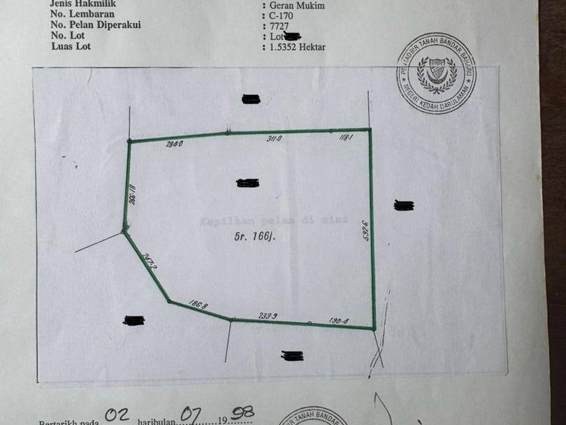 š³ DUSUN DURIAN 3.79 EKAR | RELAU, BANDAR BAHARU, KEDAH