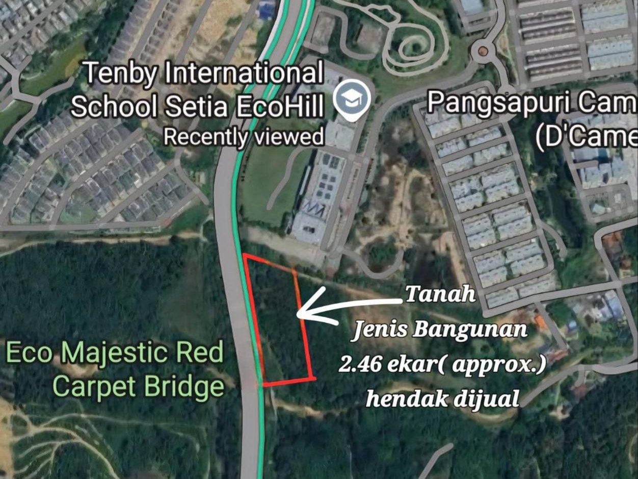 Tanah Bangunan 2.46 Ekar Semenyih Freehold Dekat EcoHill