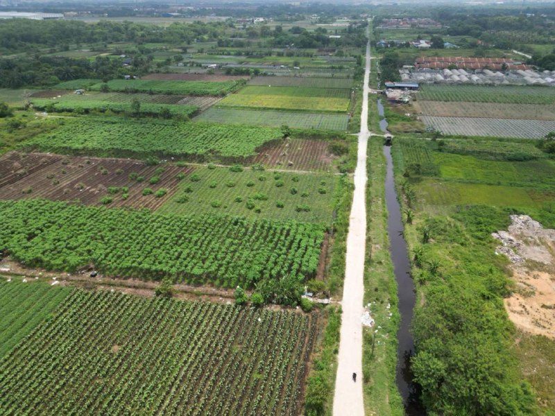 Tanah Pertanian Jalan Johan Setia Klang Selangor 1.027 Ekar Zoning Kediaman Industri