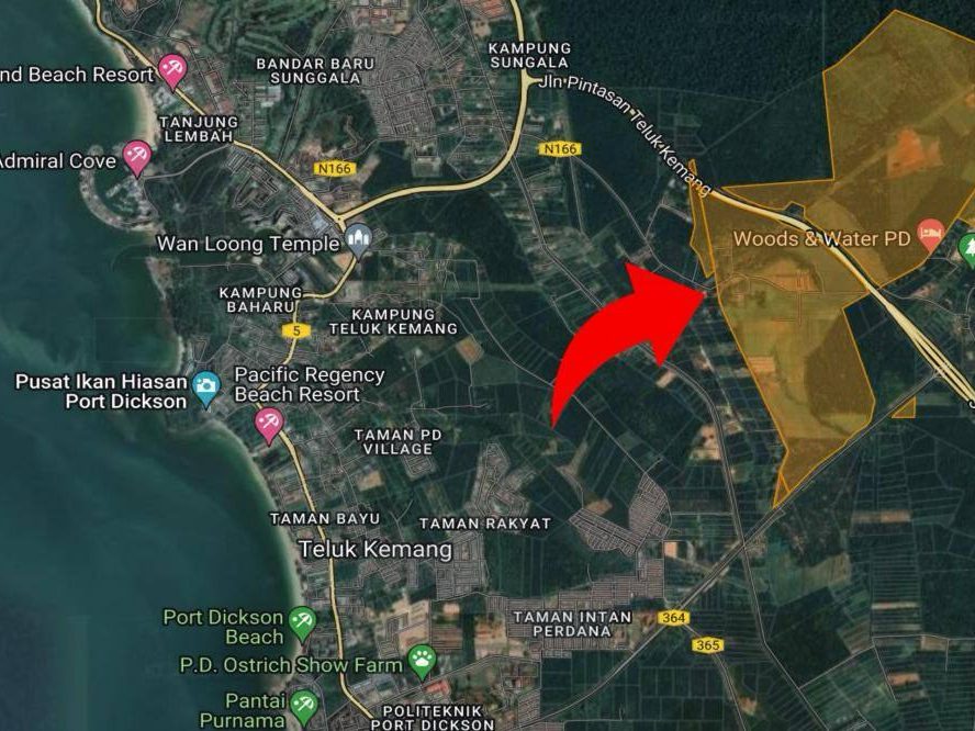 š“ 783 Ekar Tanah Pertanian / Residential Zoning ā Port Dickson, Negeri Sembilan