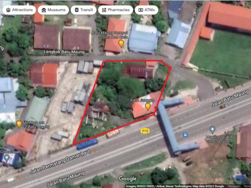 Tanah Komersial Batu Maung Pulau Pinang 20000 Sqft Freehold