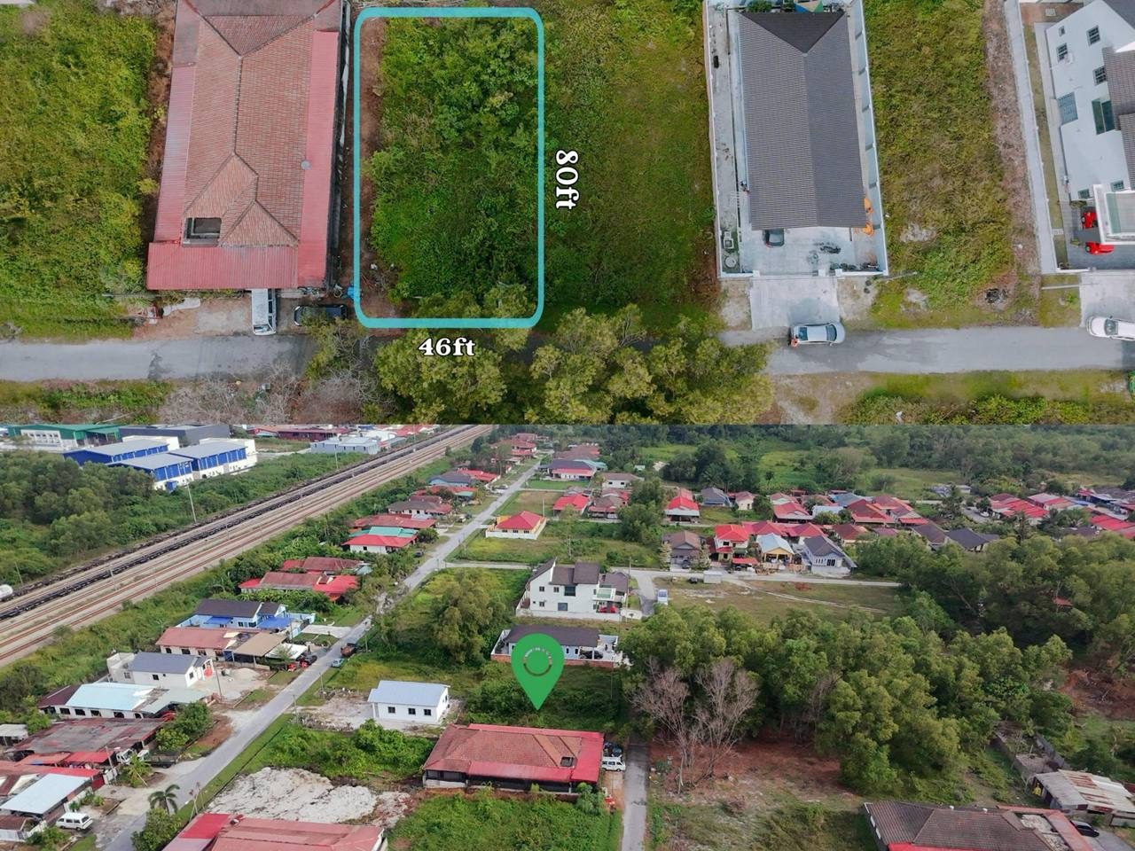 Tanah Lot RPT Pengkalan Gate Ipoh Perak 3680 Sqft Kawasan Kediaman