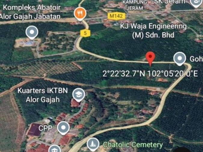 Tanah Freehold 1 Ekar, Masjid Tanah, Alor G4jah, Melaka