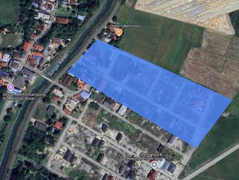 Tanah Lot Banglo 3707 sqft Tasek Gelugor Pulau Pinang Sedia Bina Rumah