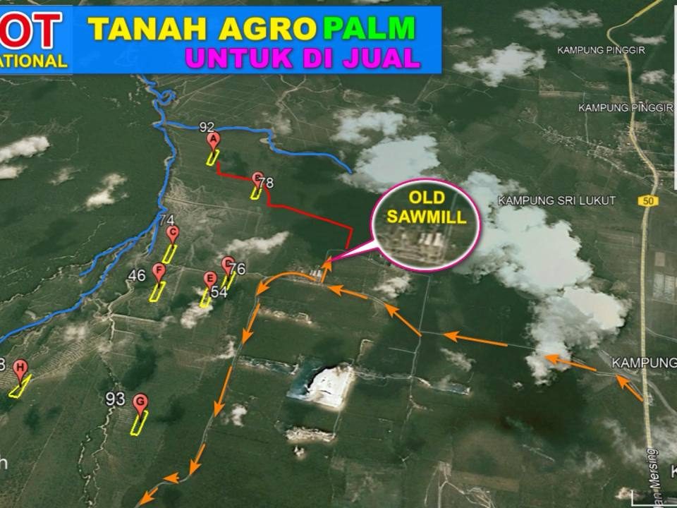 Tanah Sawit 2.5 Ekar Kahang Kluang Johor Berdekatan Lebuhraya