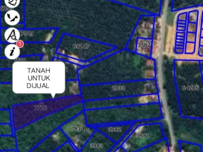 Tanah Pertanian 0.73 Hektar Sungai Ara | Hulu Terengganu | Akses Mudah ke Bandar