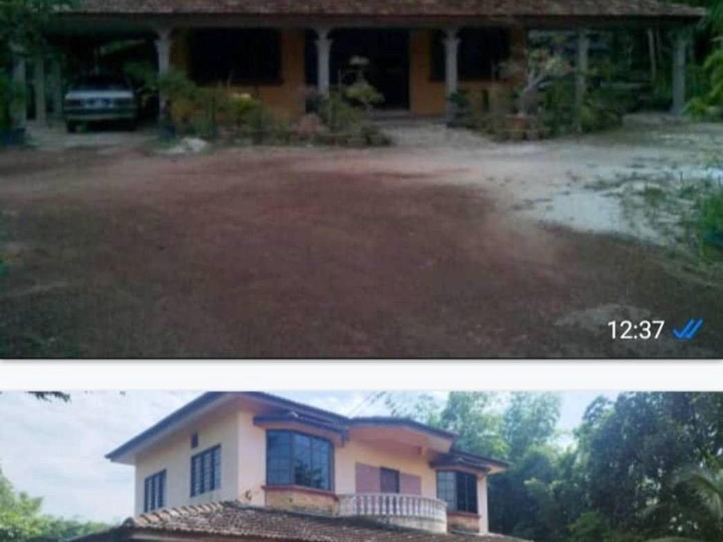 Tanah Pertanian 2.47 Ekar dengan Rumah 2 Tingkat di Jalan Parit Zing, Bukit Gambir, Johor