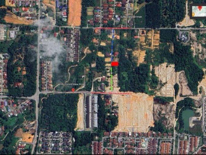 Tanah Lot Bangunan Putra Hill View Desa Putra Kajang Selangor 7868 Sqft Freehold