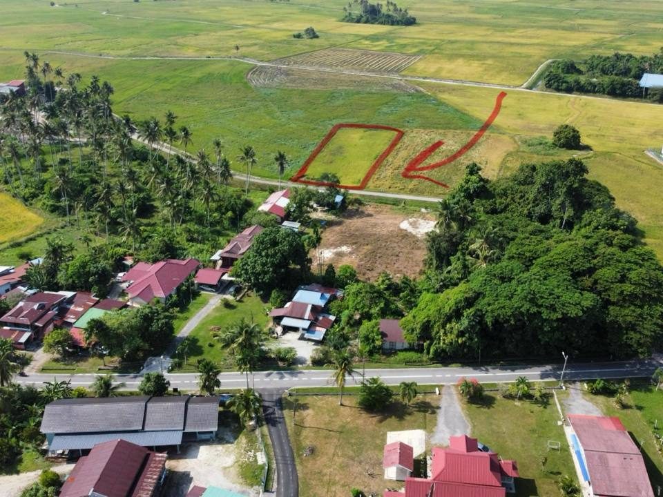 Tanah 0.64 Ekar Penaga Seberang Perai Utara Freehold Tepi Jalan Berhampiran Kemudahan