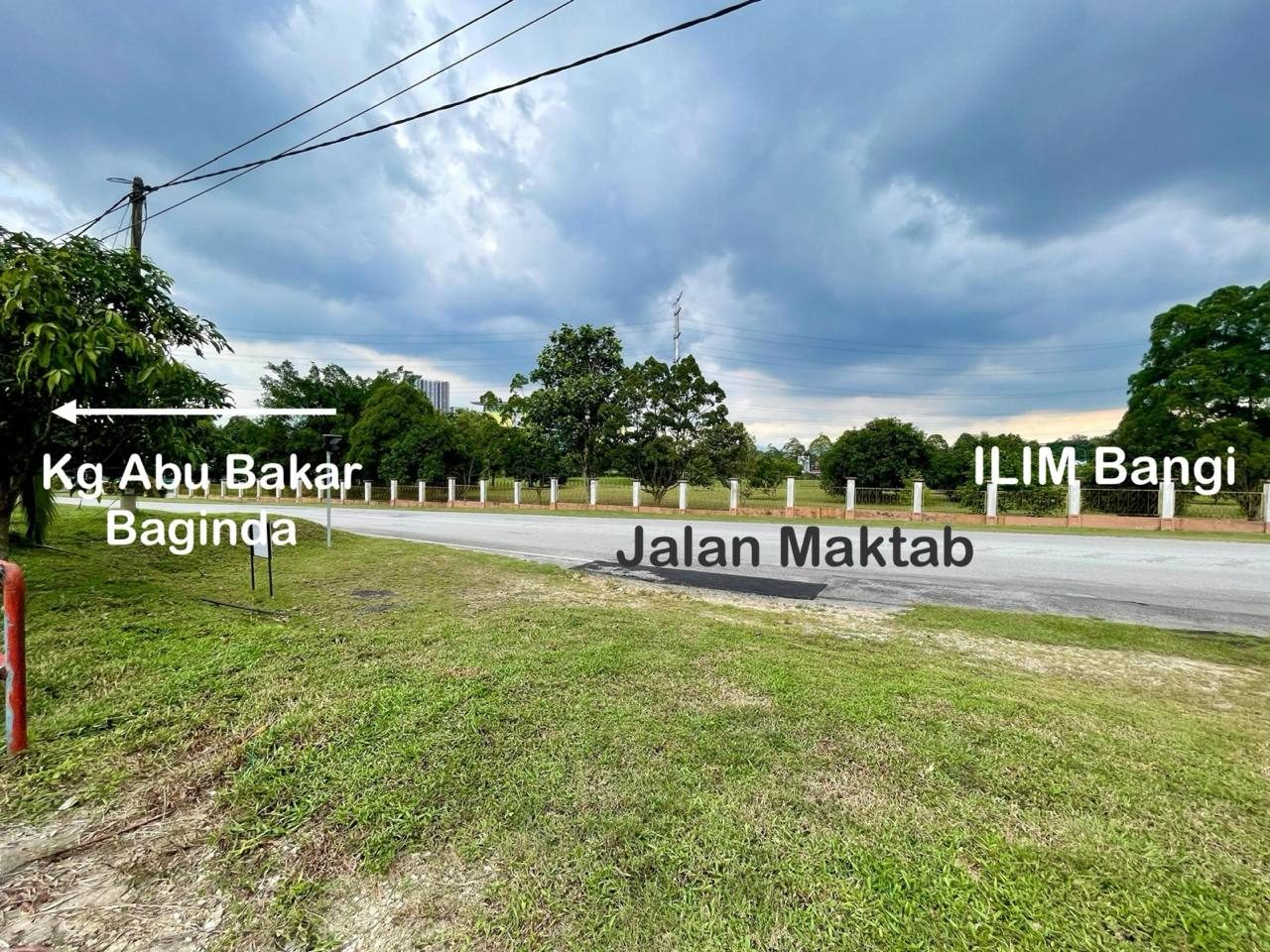 Tanah Lot Banglo Jalan Maktab Sungai Merab Bangi 9138 sqft Freehold Berhadapan ILIM