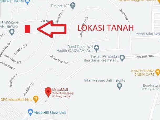 Tanah Banglo Nilai Spring Nilai Negeri Sembilan 10301 Sqft Freehold Geran Individu