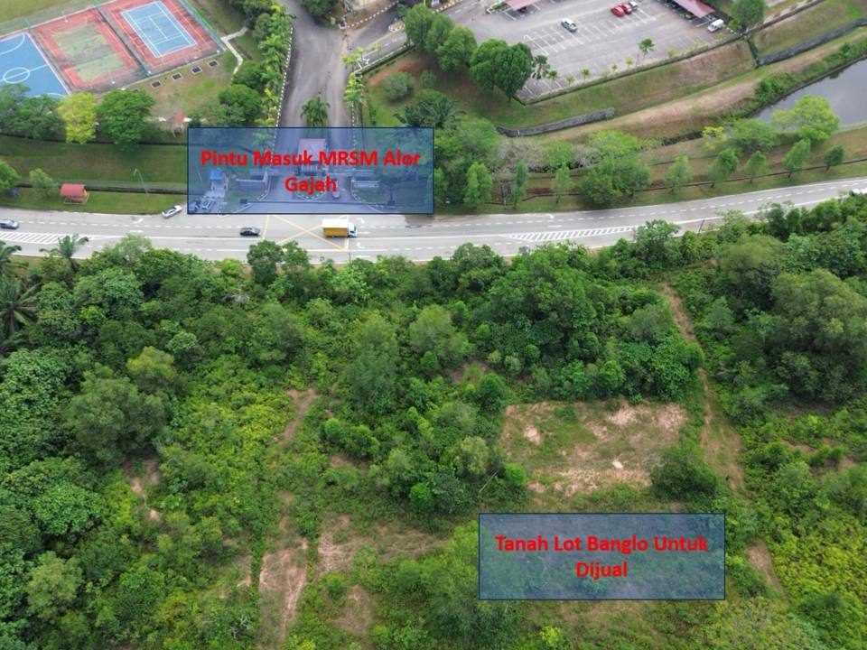 Tanah Lot Banglo 4,983 sqft Ayer Pa’abas Alor G4jah Facing MRSM Tanah Rata Siap Kawasan