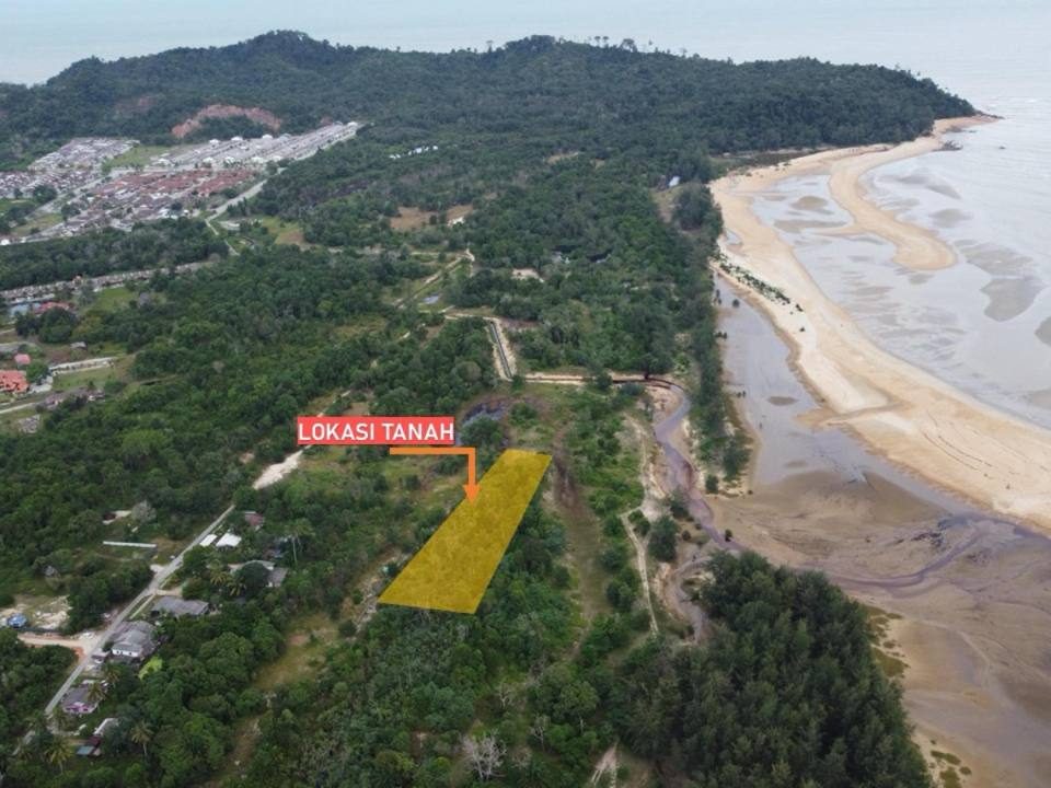 Tanah Pertanian 1.5 Ekar Freehold Berdepan Pantai Chendor, Kuantan Pahang