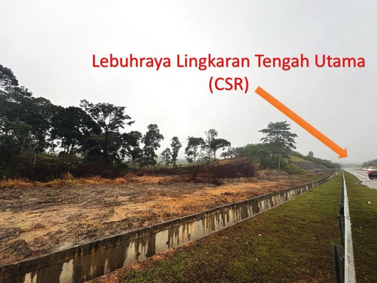 Tanah Tepi Lebuhraya CSR Lebu Bentong Pahang 2 Ekar