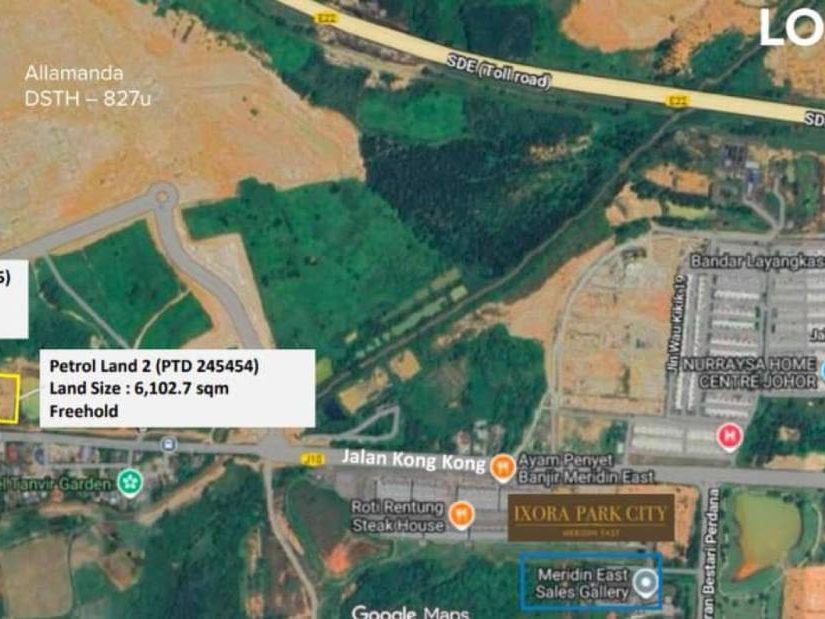 Tanah Perindustrian Bandar Bistari Perdana Pasir Gudang Johor 65689 Sqft Freehold