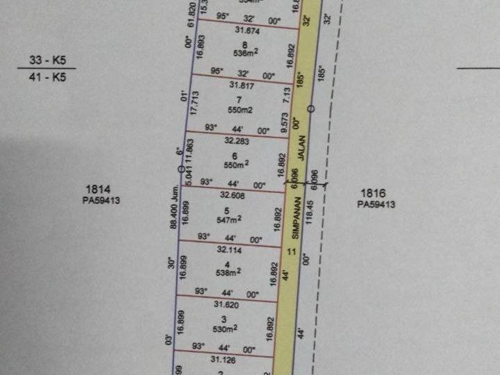 Tanah Banglo 10 Lot Padang Kala Peringat Melor Kelantan Freehold Sedia Bina