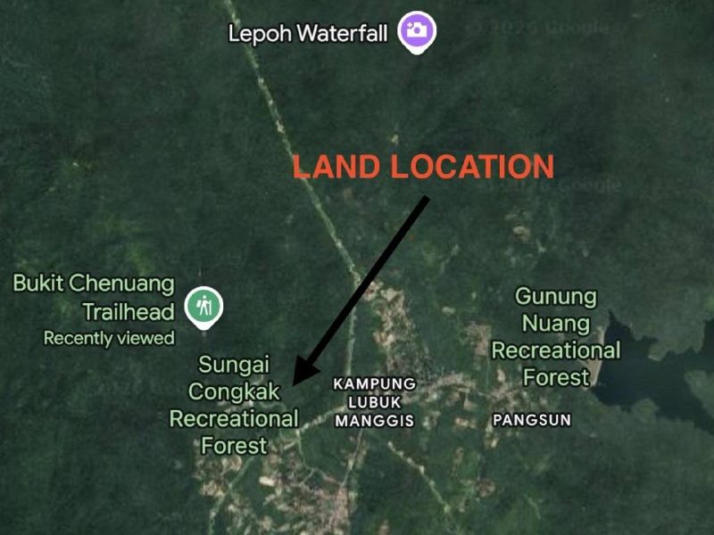 Tanah Hulu Langat Selangor 10.01 Ekar Sungai Congkak Gunung Nuang
