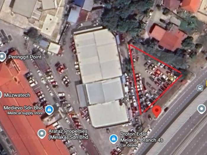 Tanah Peringgit Melaka Tengah 11160 sqft Freehold Tepi Jalan Utama High Exposure