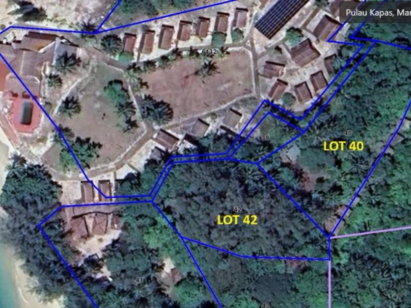Tanah Pulau Kapas Marang Terengganu 1.3 Ekar Freehold