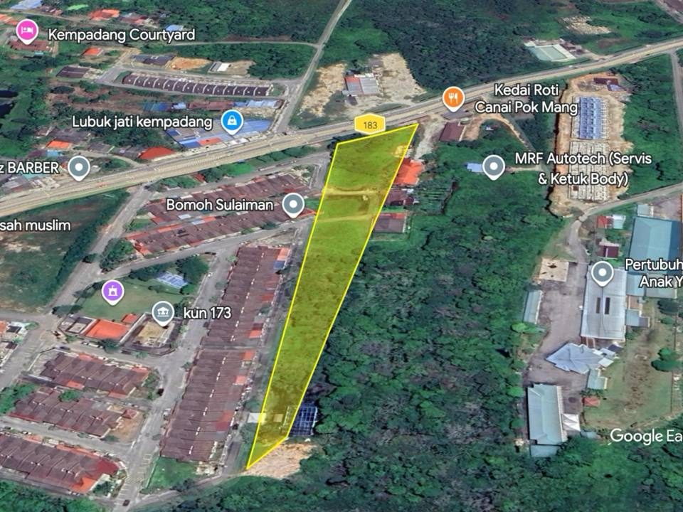 Tanah Pertanian Freehold 1.83 Ekar Tepi Jalan Utama Tg Lumpur Kempadang Kuantan