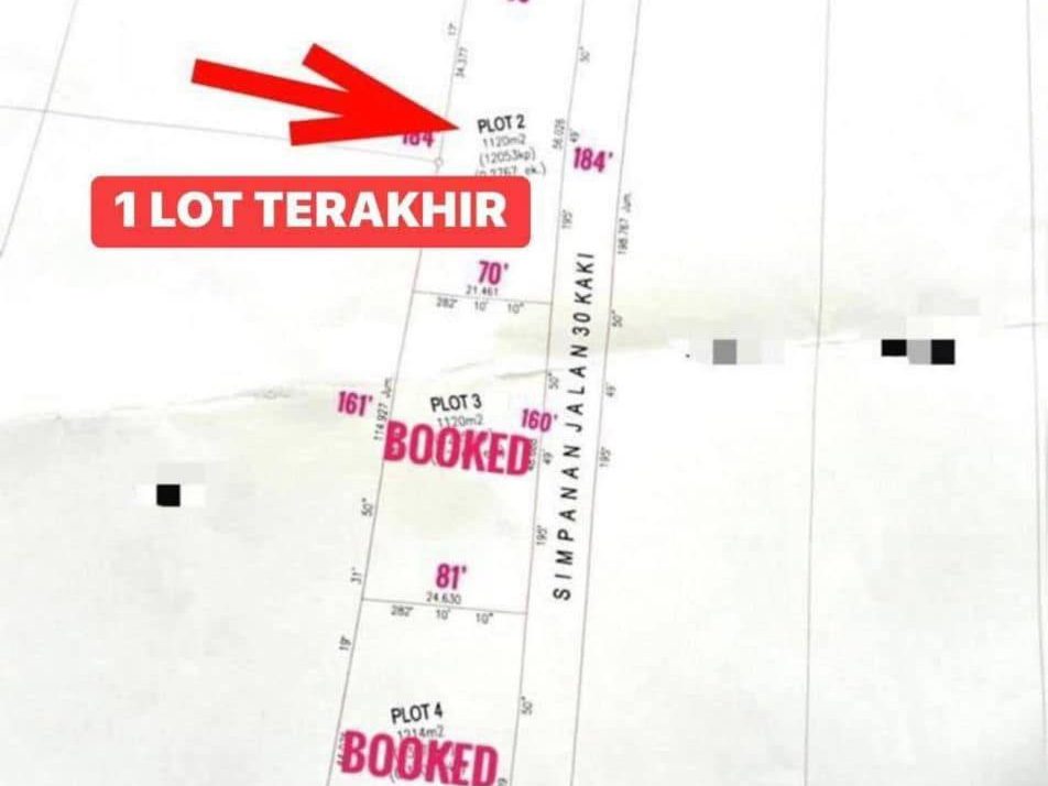 🏡 Lot Banglo 12,053 sqft Freehold Beranang (Dekat EcoHill 2)