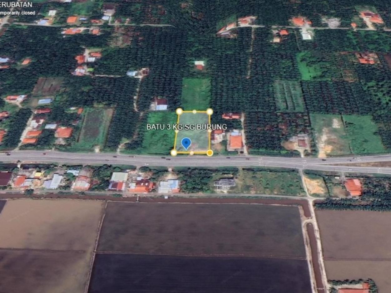 Tanah 0.91 Ekar Tanjong Karang Tepi Jalan Kuala Selangor Teluk Intan Freehold