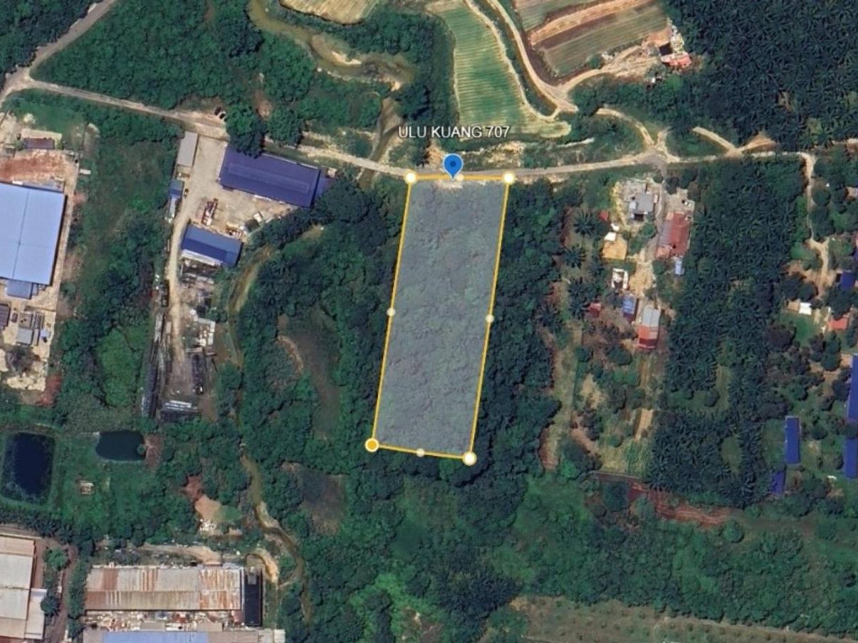 Tanah 1.68 Ekar Kuang Rawang Gombak Zoning Industri