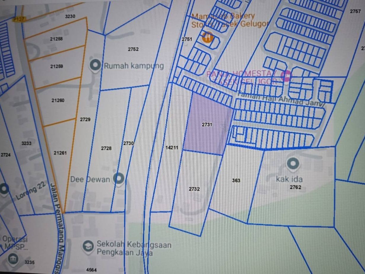 Tanah 5 Ekar Tasek Gelugor Seberang Perai Utara Pulau Pinang Zon Perumahan Terancang