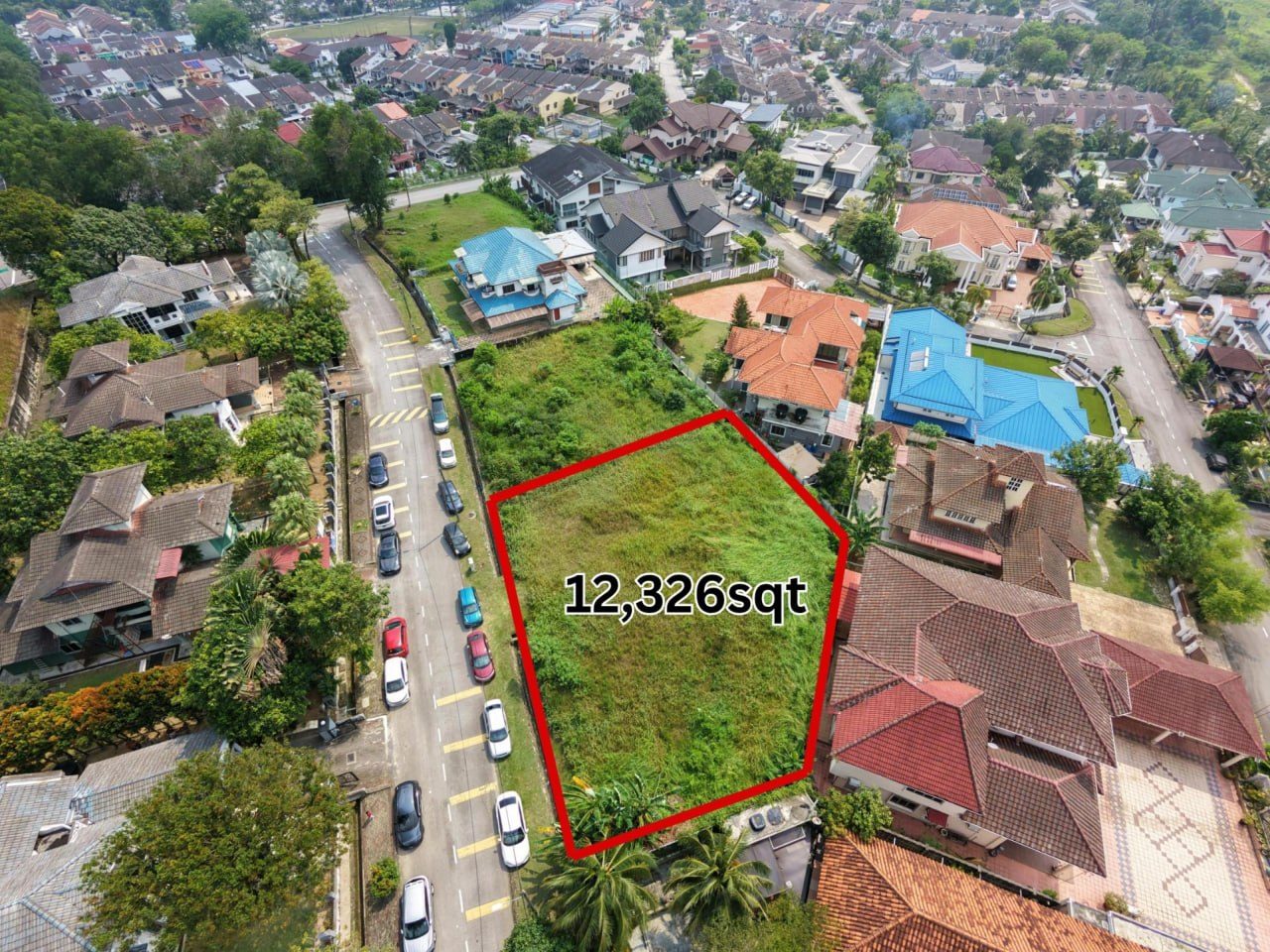 Tanah Lot Banglo 12326 sqft Seksyen 8 Shah Alam Infra Ready