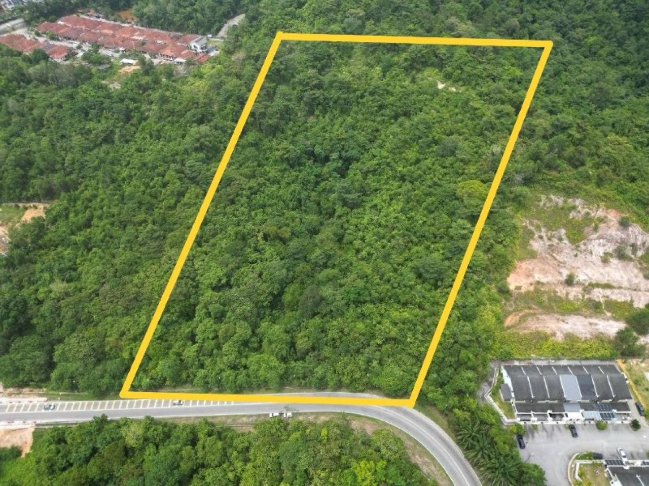 Tanah 12.39 Ekar Sungai Merab Kajang Freehold Zoning Perumahan Tepi Jalan Utama