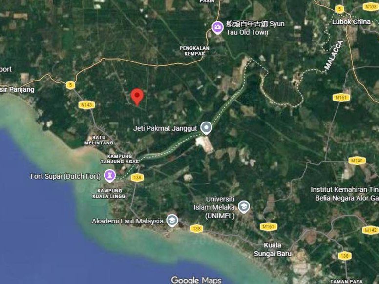 Tanah Freehold 2.95 Ekar Pasir Panjang Port Dickson Lokasi Strategik Berhampiran Pantai