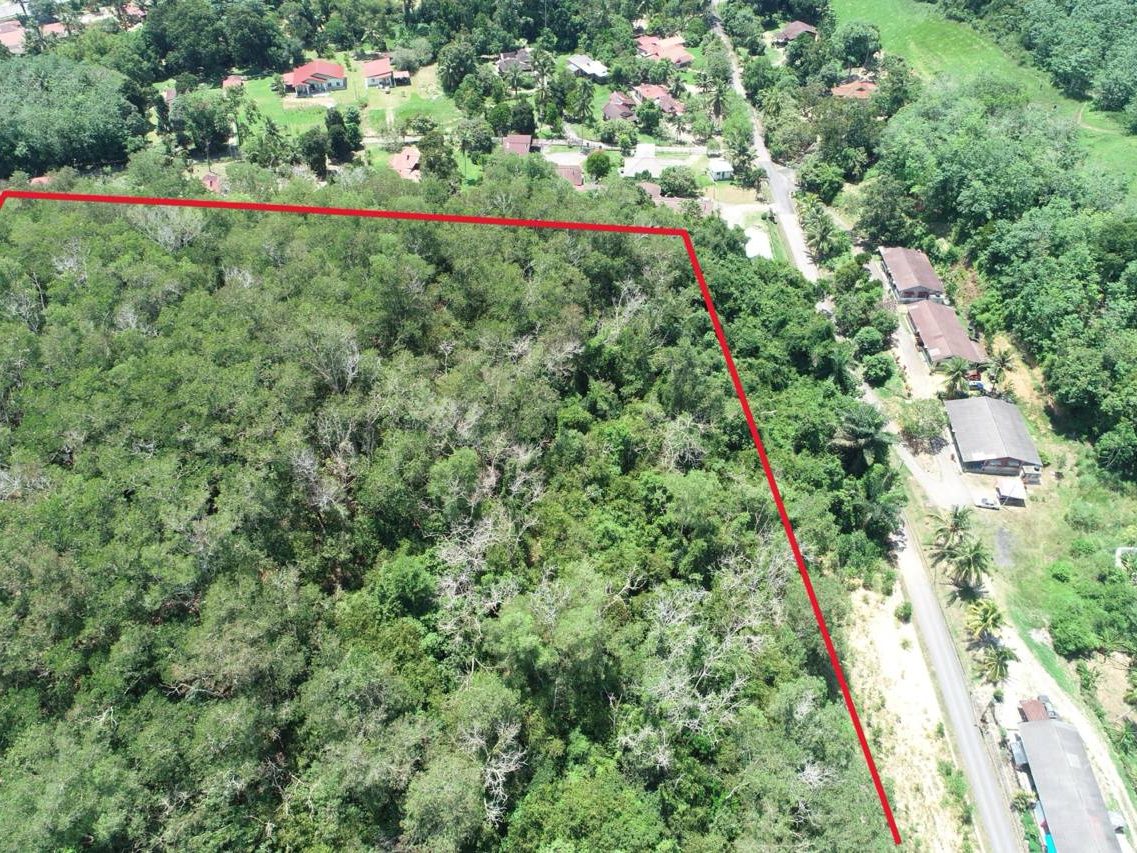Tanah 3.7 Ekar Kampung Sawah Lebar Kuala Pilah Freehold Zoning Perumahan 2km Pekan