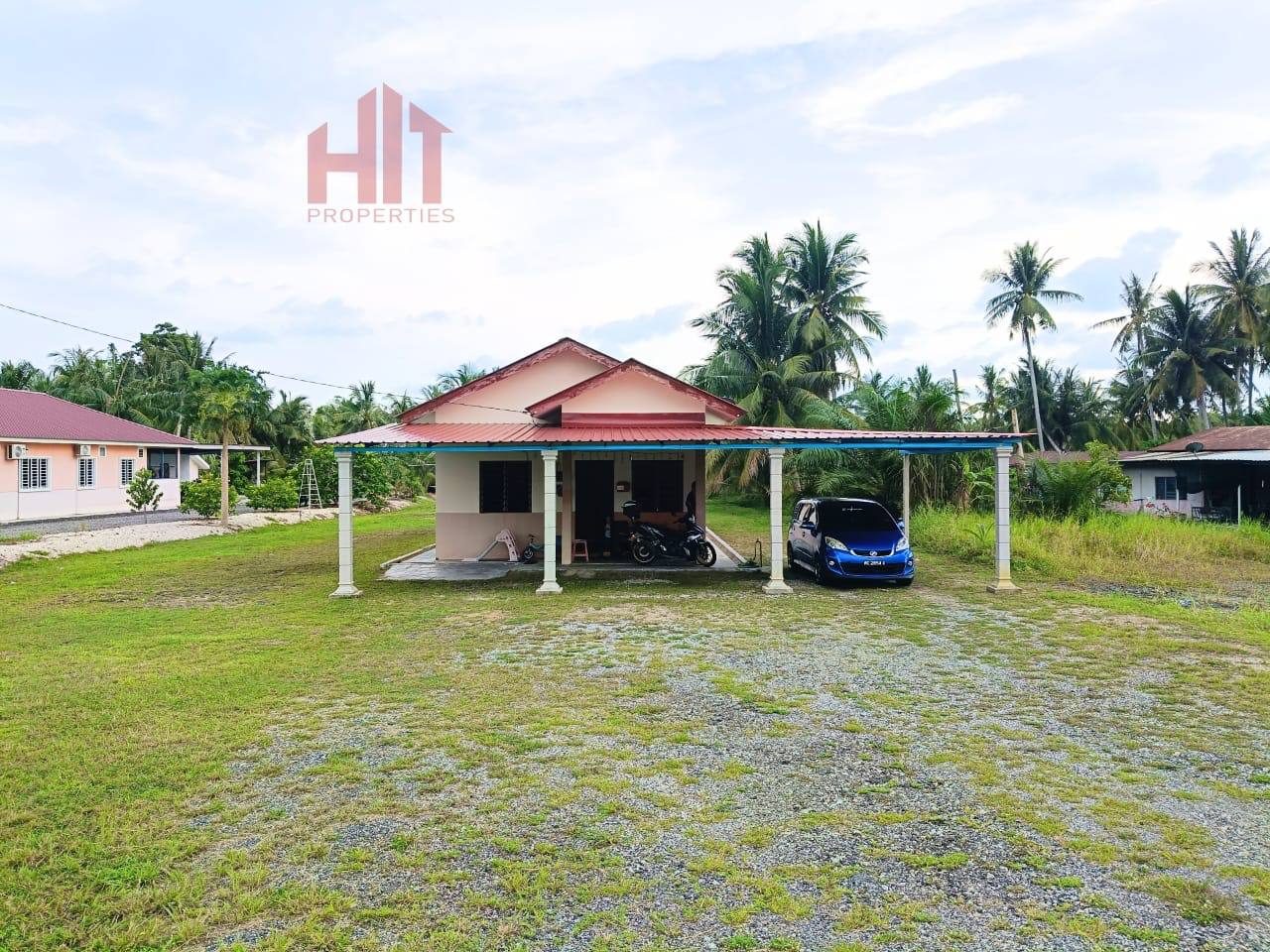 Tanah Geran Individu + Rumah Kampung Kuala Kurau Kerian Lot Besar Siap Tambun