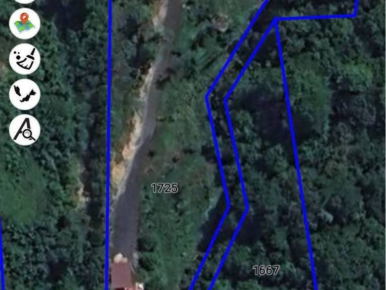 Tanah Kosong Tepi Jalan Utama Kampung Bayas Kubang Pasu Kedah Siap Sempadan Geran Individu