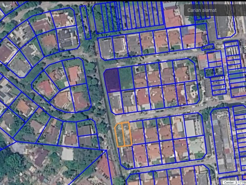 2 Lot Tanah Bersebelahan Sentul Kuala Lumpur 12,055 sqft