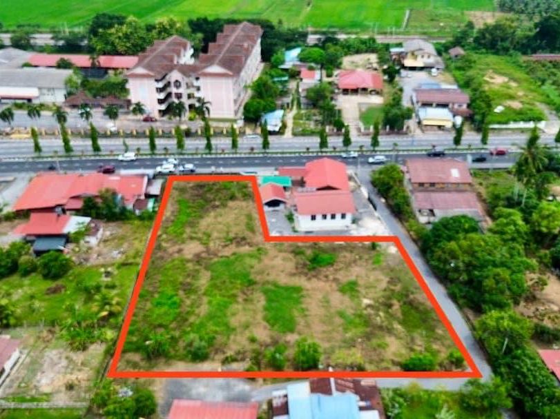 Tanah Pembangunan Arau Kangar Perlis 30117 Sqft Freehold Tepi Jalan Utama