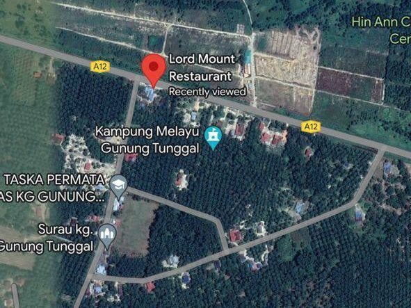 Tanah Pertanian 1.78 Ekar Gunung Tunggal Pengkalan Baharu Perak Freehold Zon Kediaman