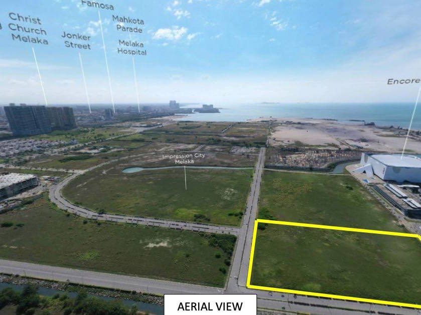Prime Commercial Seaview Land Kota Laksamana Melaka 5 Ekar Development Land