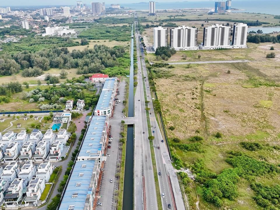 Exclusive Commercial Seaview Land Pantai Klebang Melaka 24.02 Ekar Development Land